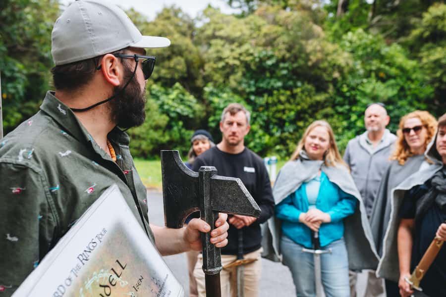 Wellington: Original LOTR Full-Day Tour with Weta & Lunch - The Weta Workshop stop, where props become plot