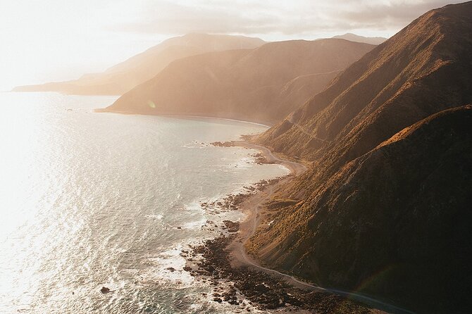 Wellington South Coast Discovery Helicopter Flight - The real star: pilot commentary through headsets