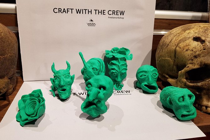 Wētā Workshop Creative Workshop: Intro to Sculpting - Materials you take home, so plan a little time after