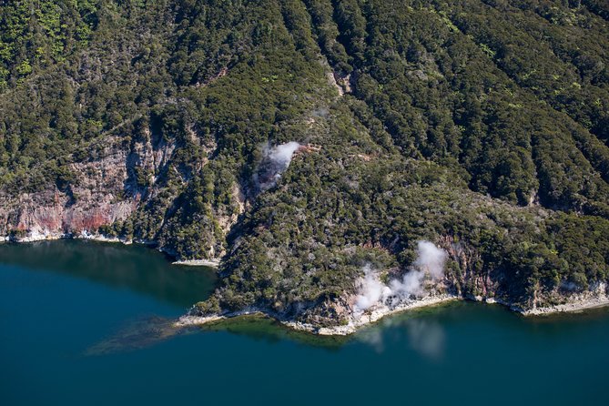 White Island & Mount Tarawera Floatplane Adventure - The return flight via Mt Tarawera and geothermal diversity