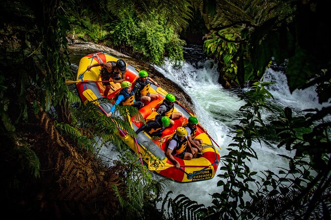 White Water Rafting - Kaituna Cascades, The Originals - Kaituna Cascades and Okere Falls, the 7 m waterfall that anchors the trip
