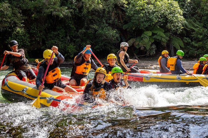 White Water Rafting - Kaituna Cascades, The Originals - Stop-by-stop: cascades, Okere Falls area, then the Kaituna run to finish