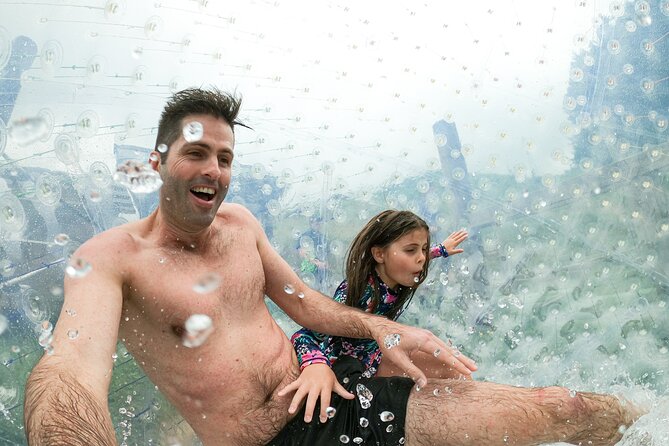 Zorb Inflatable Ball Ride from Mount Ngongotaha in New Zealand - Why Rotorua and Mt Ngongotaha make this feel iconic