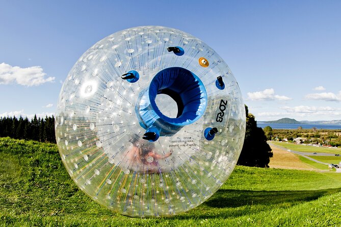 Zorb Inflatable Ball Ride from Mount Ngongotaha in New Zealand - Check-in, safety form, and what your start time really means